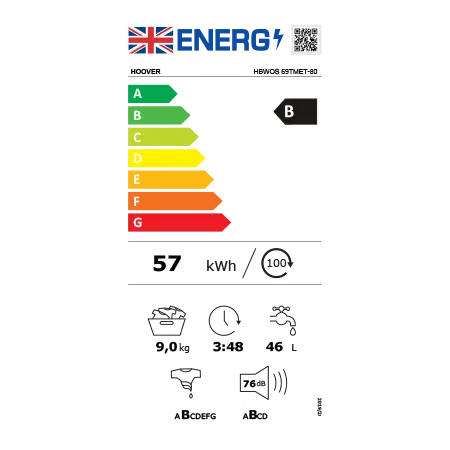 Hoover HBWOS 69TMET-80 Washing Machine Hoover HBWOS 69TMET-80 Washing Machine